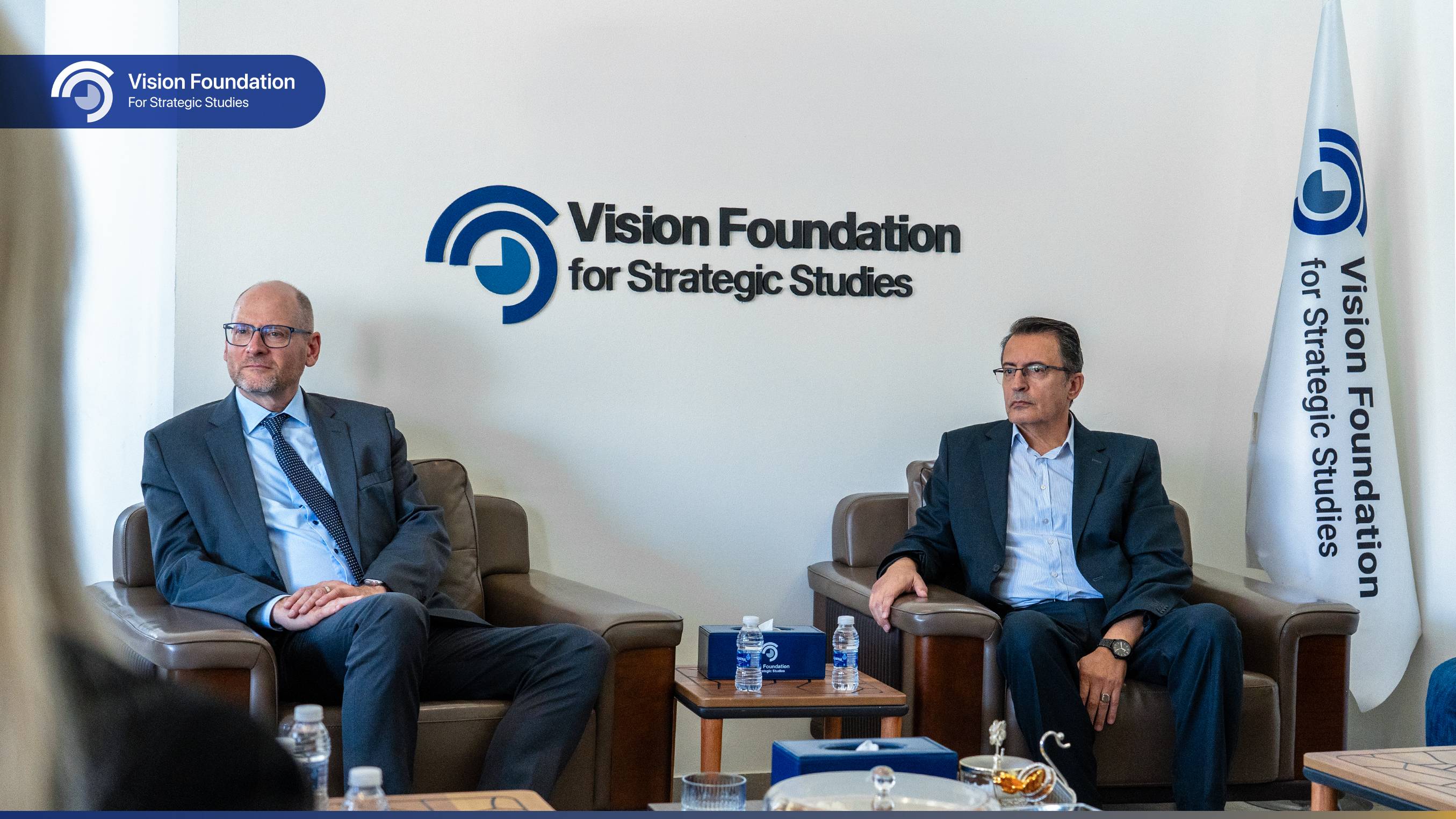 ڤیژن فاوەندەیشن و باڵیۆزی سویسرا گفتوگۆ لەسەر هەماهەنگی و پڕۆژەی هاوبەش دەکەن